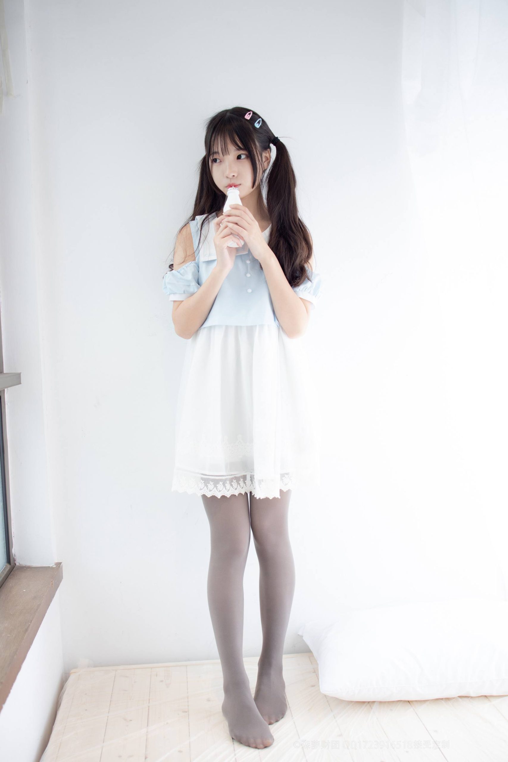 图片[6]-超级甜美的灰丝小姑娘【86P】20005-爱拍图库