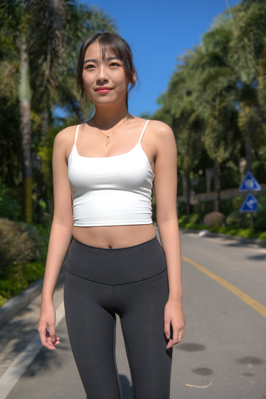 图片[1]-黑色瑜伽裤女孩 J0904 474P11V-15.7GB-爱拍图库