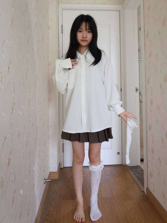 图片[1]-百褶裙可爱又大方的小姑娘【122P】20002-爱拍图库