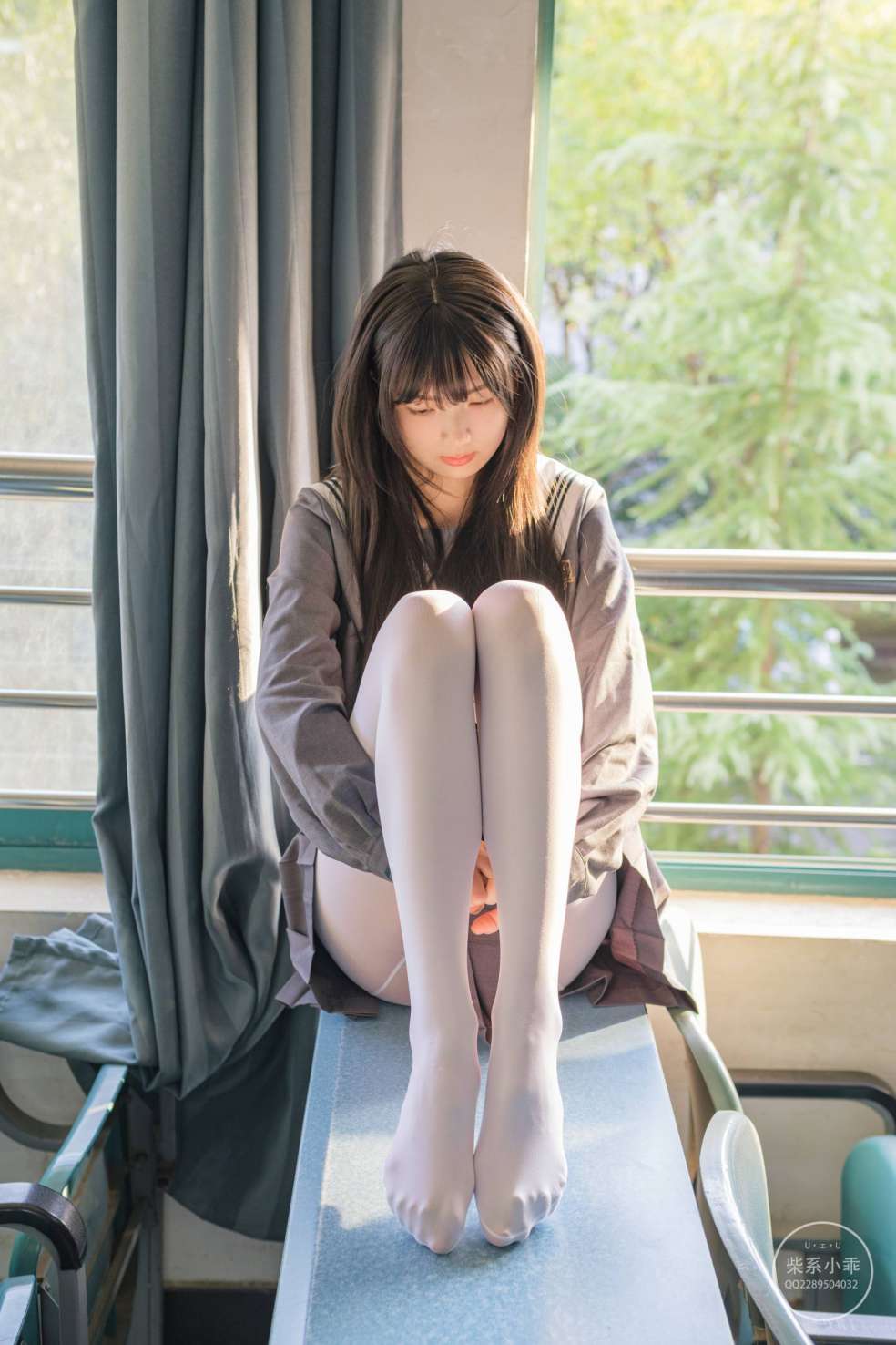 图片[1]-白丝清纯少女真的太可爱了【60P】20001-爱拍图库