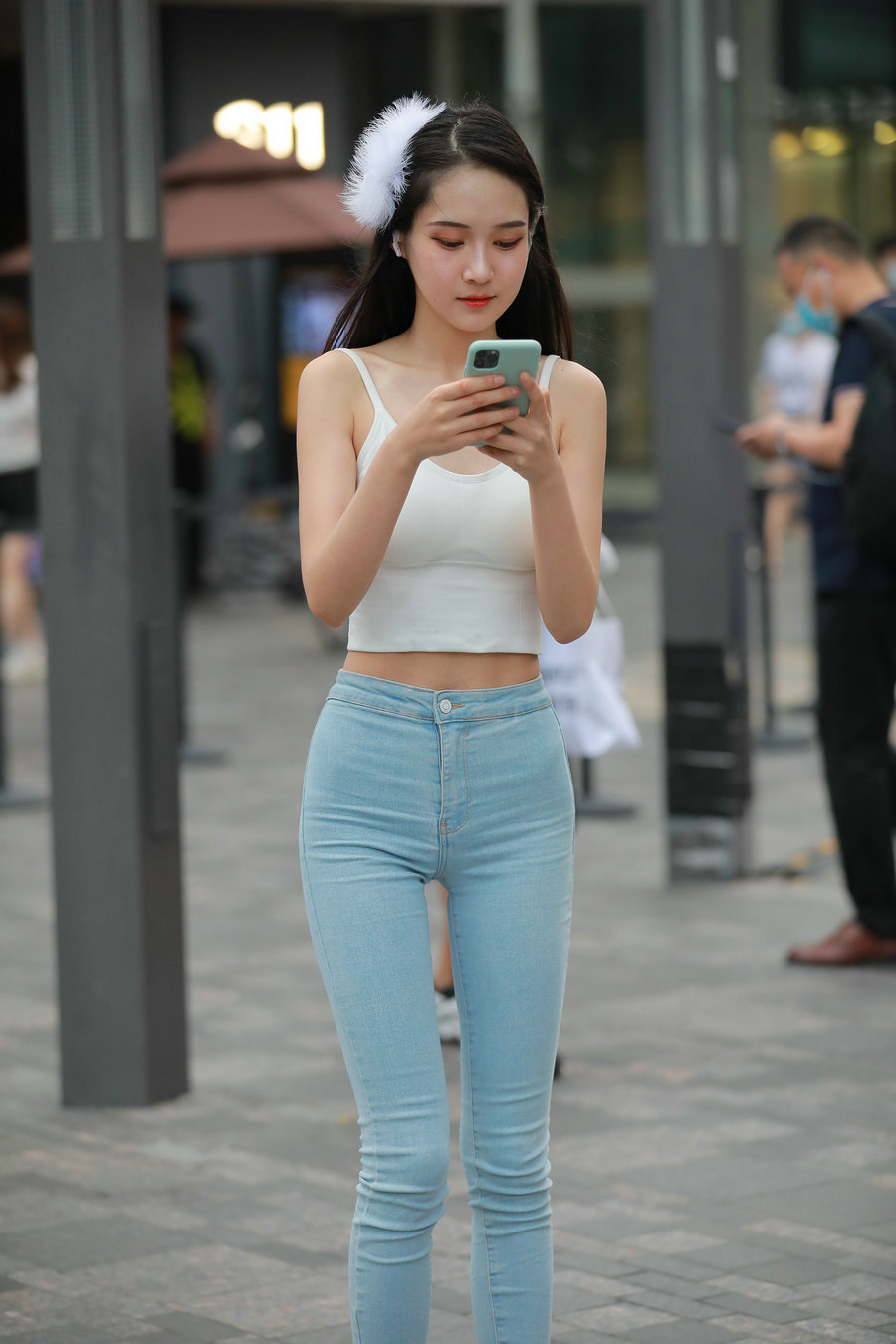 图片[3]-非常漂亮的牛仔裤女孩 J2144 98P1V-1.92GB-爱拍图库
