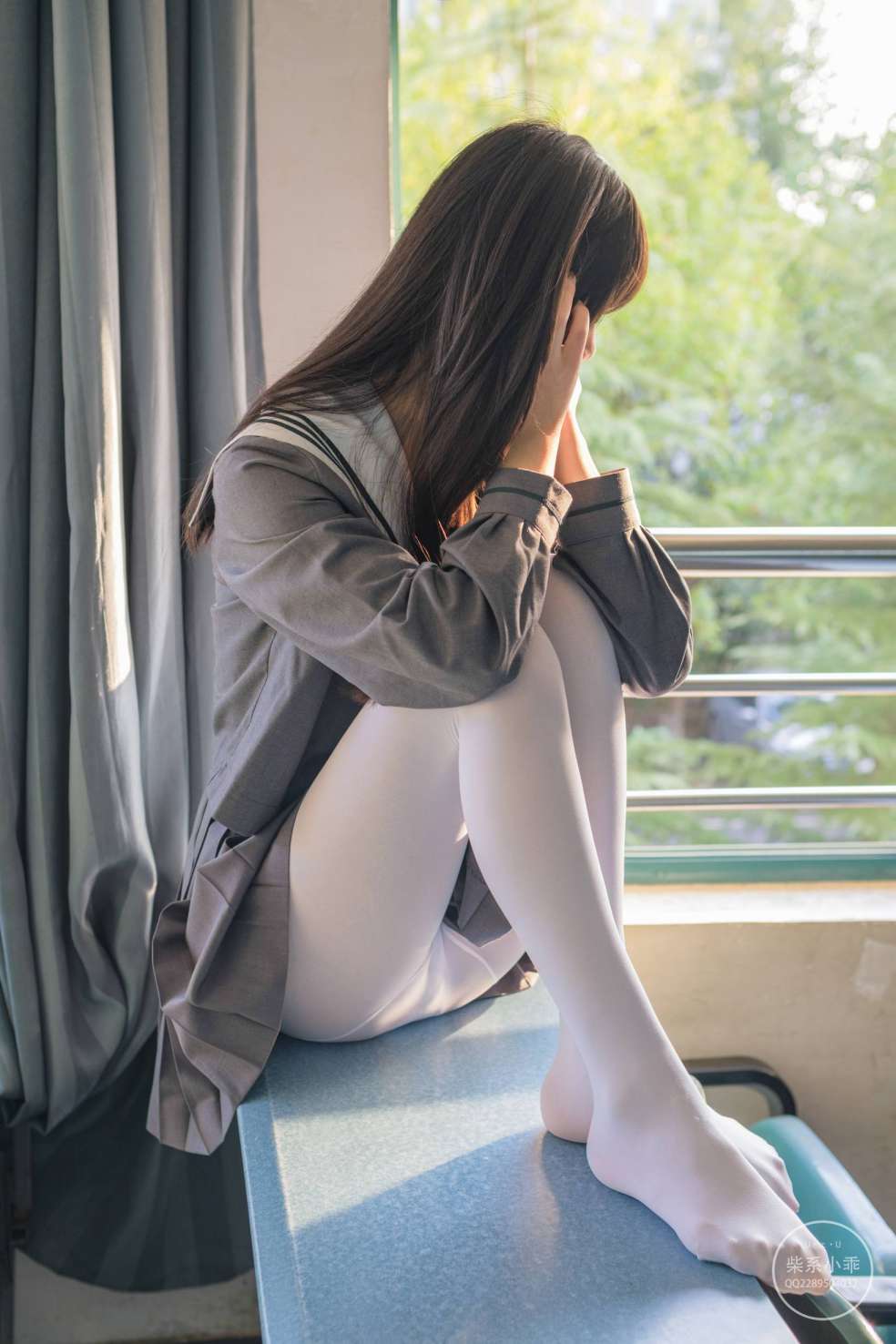 图片[4]-白丝清纯少女真的太可爱了【60P】20001-爱拍图库