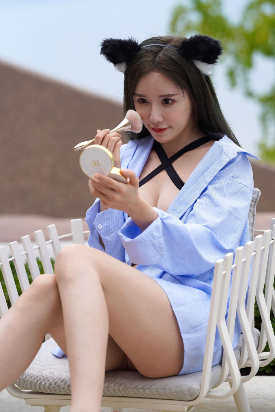 图片[5]-可爱的猫耳朵比基尼美少女【394P】00043-爱拍图库