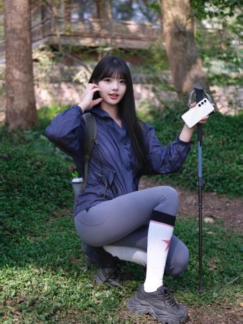 图片[6]-爱爬山的瑜伽裤MM，太甜美了！~-爱拍图库